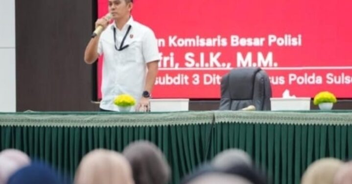 Akbp Jufri. S. Ik. M. M Tampil Sebagai Pemateri Dalam kegiatan Ramadhan Leadership Camp