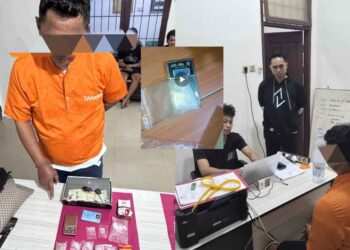 Sembunyikan Shabu di Brankas dan Mobil, Pria 43 Tahun Tak Berkutik Ditangkap Unit Reskrim Polsek Tambang