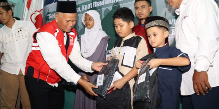 Bakti Sosial Relawan PMI Jaksel Digelar, Sasar Panti Asuhan Di Lenteng Agung