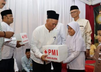 Gema Ramadhan Penuh Kepedulian Bersama PMI Kota Jakarta Selatan 