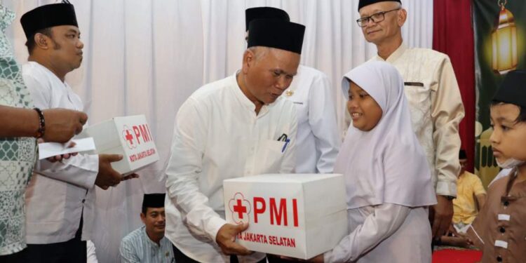 Gema Ramadhan Penuh Kepedulian Bersama PMI Kota Jakarta Selatan 