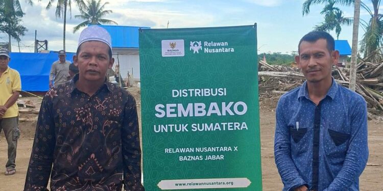Warga Dusun Rantau Panjang : Terima Kasih Relawan Nusantara Atas Bantuan Sembako