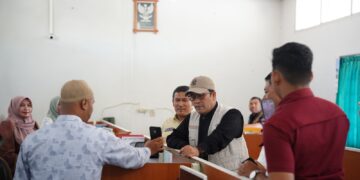 Sidak Laporan HKPN, Bupati Haili Yoga : Kalau Tidak, Laporkan Saya Tindak Tegas