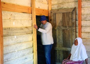 Timbul Permasalahan, Bupati Haili Yoga Tuntaskan Huntara di Pantan Nangka