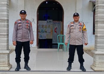 Polsek Pangkalan Lesung Gelar Minggu Kasih, Bahas Hoaks dan Keamanan Perkebunan Sawit