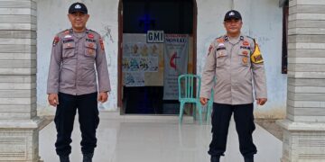 Polsek Pangkalan Lesung Gelar Minggu Kasih, Bahas Hoaks dan Keamanan Perkebunan Sawit