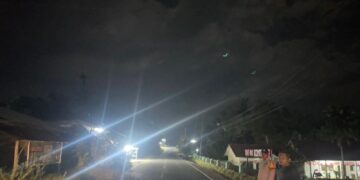 Polsek Kerumutan Gelar Patroli Subuh, Cegah Balap Liar dan Tawuran Antar Remaja