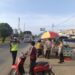 Polsek Pangkalan Lesung Amankan Pasar Ramadhan, Cegah Laka Lantas dan Gangguan Kamtibmas