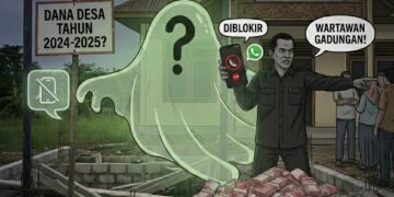 Geuchik Krueng Baro Blang Mee Diduga Blokir Akses Jurnalis Dan Tuding Wartawan Gadungan : Upaya “Cuci Tangan” Isu Dana Desa