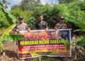 Polsek Teluk Meranti Sosialisasikan Maklumat Kapolda Riau, Cegah Karhutla di Jalan Lintas Bono