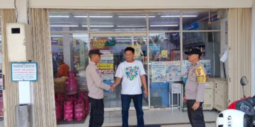 Polsek Pangkalan Lesung Gelar Patroli Dialogis, Antisipasi Kejahatan C3