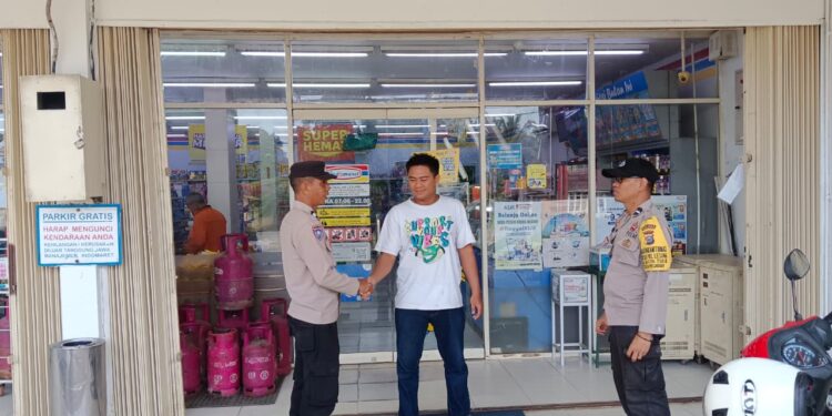 Polsek Pangkalan Lesung Gelar Patroli Dialogis, Antisipasi Kejahatan C3