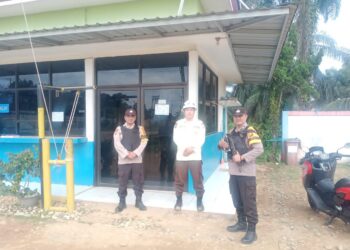 Polsek Ukui Laksanakan Patroli Obvit Antisipasi C3, Situasi Kamtibmas Tetap Kondusif