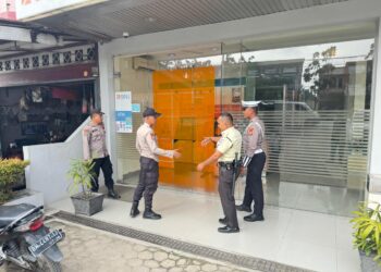 Polsek Pangkalan Kuras Gelar Patroli Pencegahan C3, Warga Diminta Tetap Waspada