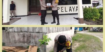 Polres Pelalawan Bagikan Bibit Pohon Buah untuk Personel yang Berulang Tahun