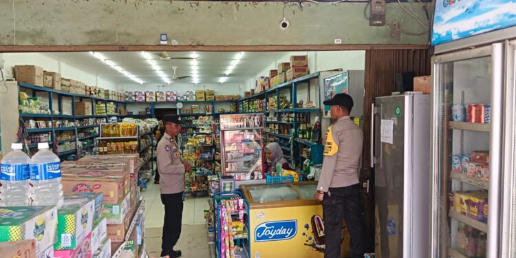 Polsek Pangkalan Lesung Gelar Patroli Dialogis Cegah Curat, Curas, dan Curanmor