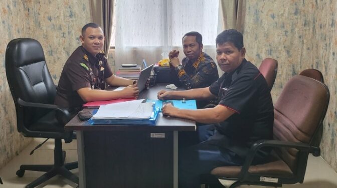 Laporan Ketua GIB Terhadap Kades Tasik Serai Timur Di Limpahkan Ke Kejari Bengkalis