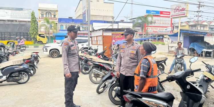 Polsek Pangkalan Kuras Gelar Patroli KRYD Cegah Curat, Curas, dan Curanmor
