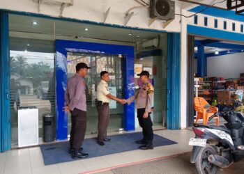 Polsek Pangkalan Lesung Gelar Patroli Dialogis Antisipasi Tindak Pidana C3