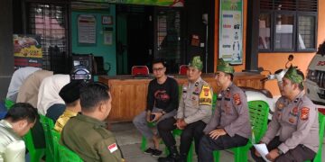 Polsek Pangkalan Lesung Gelar Jumat Curhat, Warga Genduang Bahas Karhutla hingga Penipuan Online