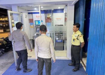 Polsek Pangkalan Kuras Gelar Patroli Blue Light Selama Ramadan, Antisipasi C3 di Sorek Satu