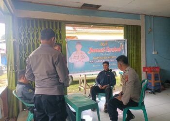 Gelar Jumat Curhat, Polisi Ingatkan Warga Soal Kejahatan, Narkoba, dan Karhutlah