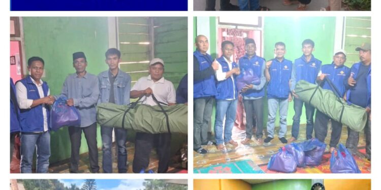 DPW Aceh Partai Gema Bangsa Salurkan Paket Sembako Untuk Masyarakat Aceh Tengah 