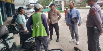 Polsek Pangkalan Kerinci Intensifkan Patroli KRYD, Cegah Kejahatan C3 di Area Perbankan