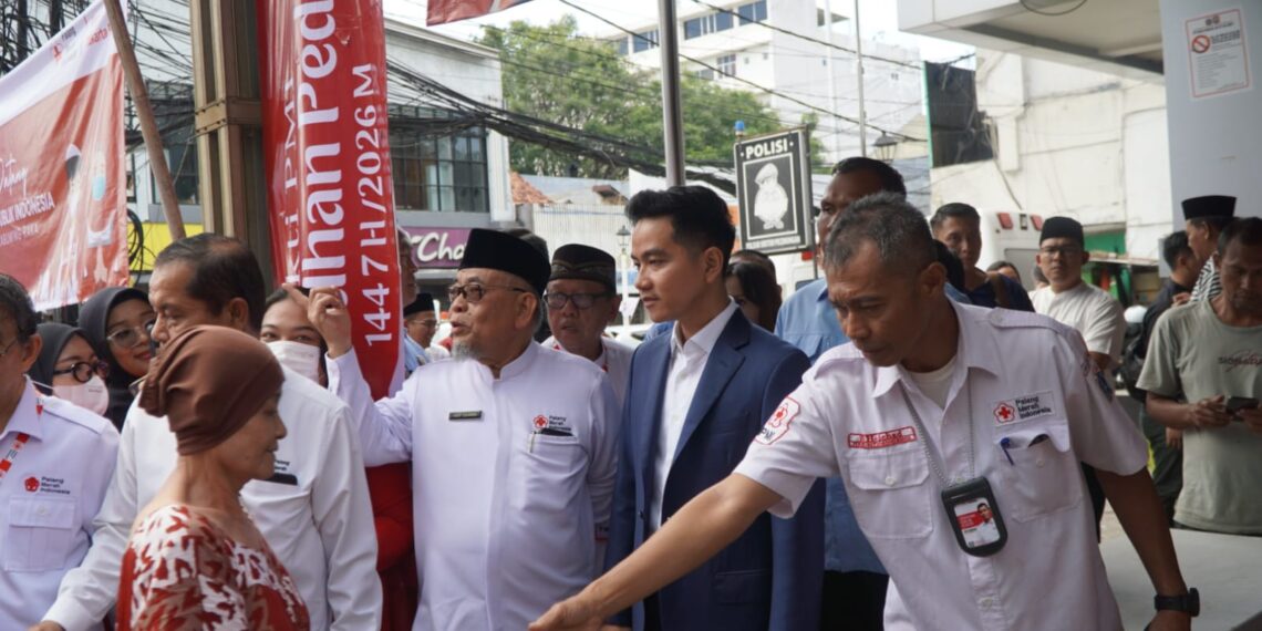 Bakti PMI Ramadhan Peduli, PMI Jakarta Pusat Salurkan 1.228 Paket Sembako