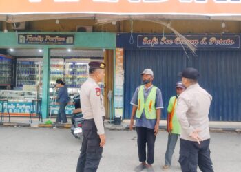 Polsek Pangkalan Kerinci Gelar Patroli KRYD, Antisipasi Kejahatan C3 di Sejumlah Titik Rawan
