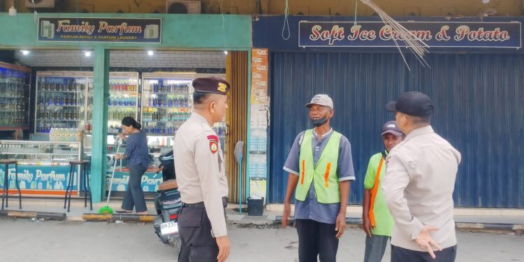 Polsek Pangkalan Kerinci Gelar Patroli KRYD, Antisipasi Kejahatan C3 di Sejumlah Titik Rawan