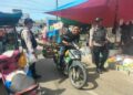 Polsek Ukui Laksanakan Patroli Pasar, Jaga Keamanan Aktivitas Masyarakat