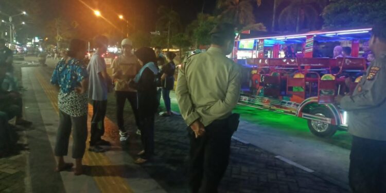 Polsek Pangkalan Kerinci Tingkatkan Patroli Malam, Antisipasi Gangguan Kamtibmas