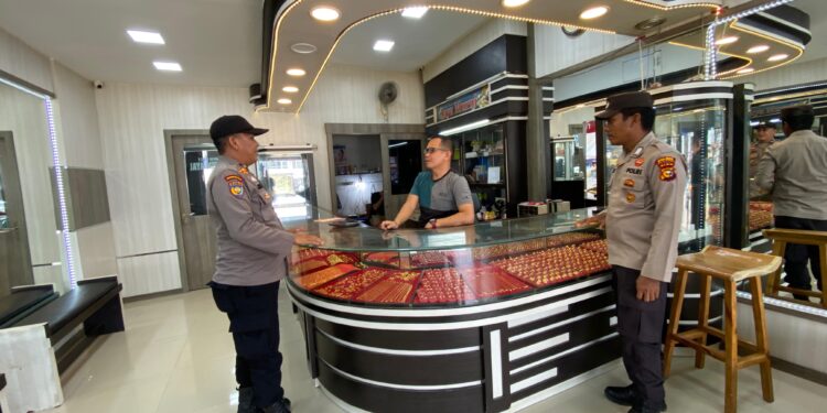 Patroli KRYD Polsek Pangkalan Kuras Sasar Jalur Lintas Timur dan Pusat Transaksi