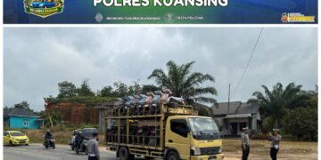 Personel Pos Pam Tanjung Pauh Laksanakan Gatur Lalin, Antisipasi Laka Lantas