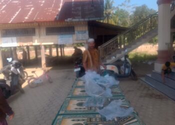 Bantuan Daging Meugang Kedua Dari Prabowo Ke Gampong Hagu 