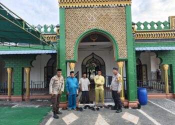 Pengamanan Salat Idul Fitri 1447 H di Kuala Kampar Berlangsung Aman dan Kondusif