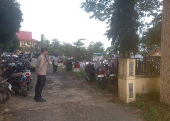 Polsek Pangkalan Lesung Amankan Salat Idul Fitri, Ribuan Jamaah Beribadah Khusyuk