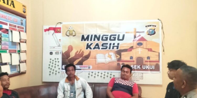 Minggu Kasih Polsek Ukui, Warga Soroti Karhutla dan Layanan SKCK