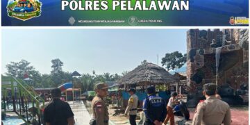 Polsek Ukui Intensifkan Patroli Objek Wisata dan Pusat Keramaian dalam Operasi Ketupat 2026