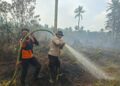 Tim Gabungan Lakukan Pendinginan Hotspot di Kuala Kampar, Situasi Terkendali