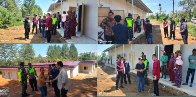 Forkopimcam Pintu Rime Gayo Tinjau Masyarakat Di Huntara, 77 KK Menunggu Huntap