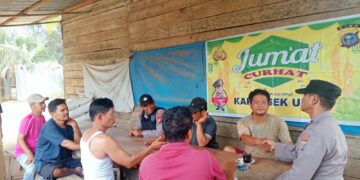 Jumat Curhat, Warga Ukui Sampaikan Aspirasi ke Polisi