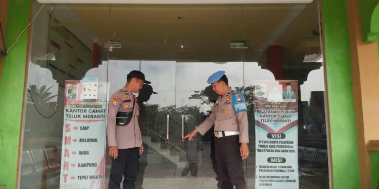 Cegah Kejahatan C3, Polsek Teluk Meranti Rutin Laksanakan Patroli KRYD