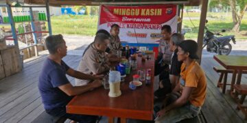 Polsek Kuala Kampar Tampung Keluhan Warga Lewat Program Minggu Kasih