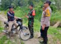 Polsek Bunut dan TNI Gelar Patroli Gabungan Cegah Karhutla di Desa Petani