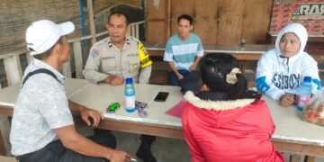 Bhabinkamtibmas Desa Sotol Gelar Sambang Warga, Sampaikan Imbauan Kamtibmas