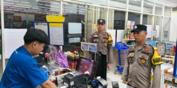 Polsek Kerumutan Gelar Patroli Rutin Malam Cegah Kejahatan C3 dan Balap Liar
