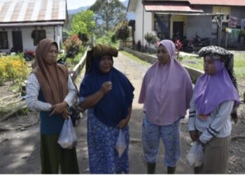 Tak Menyerah Pada Bencana, Masyarakat Bintang Pepara Bangkit Jadi Buruh Harian