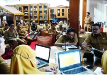 Bupati Haili Yoga Mantapkan Finalisasi Data Rancangan Rehabilitasi Dan Rekonstruksi 